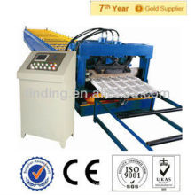 colored steel step roof tile roll form forming marking machine price